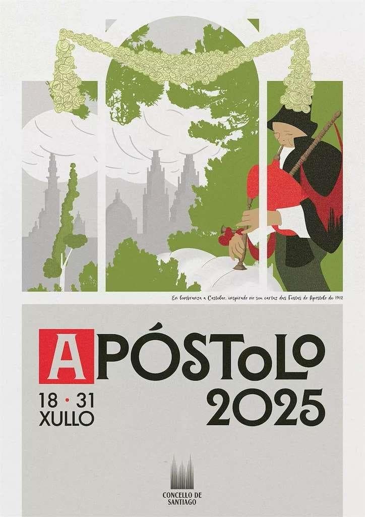 Día de Galicia: así serán as festas do Apóstolo en Compostela