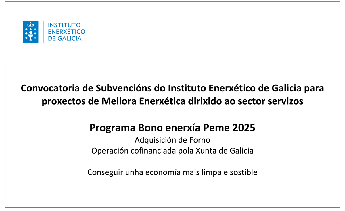 Subvenciones Xunta de Galicia