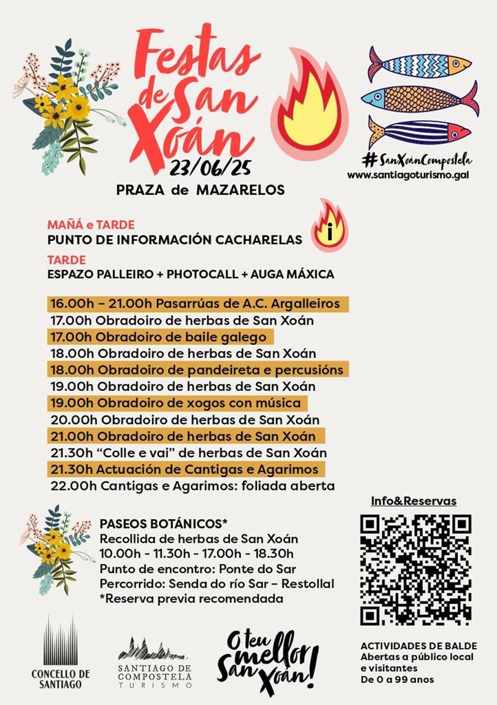 San Xoán en Santiago: cacharelas, tradición e comunidade