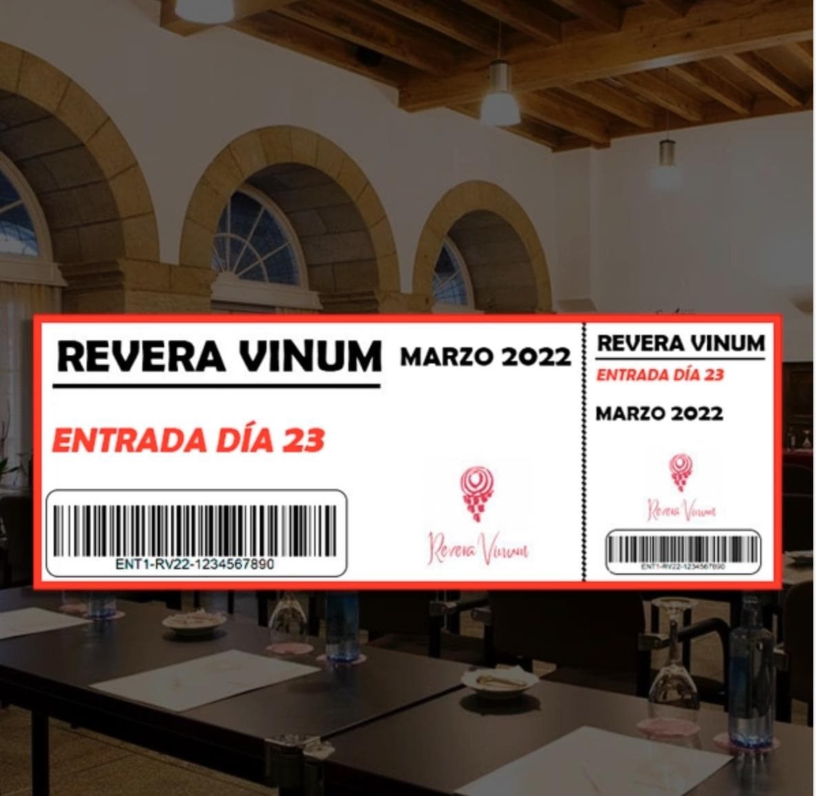 VENDA DE ENTRADAS | REVERA VINUM 2022     - Imagen 3