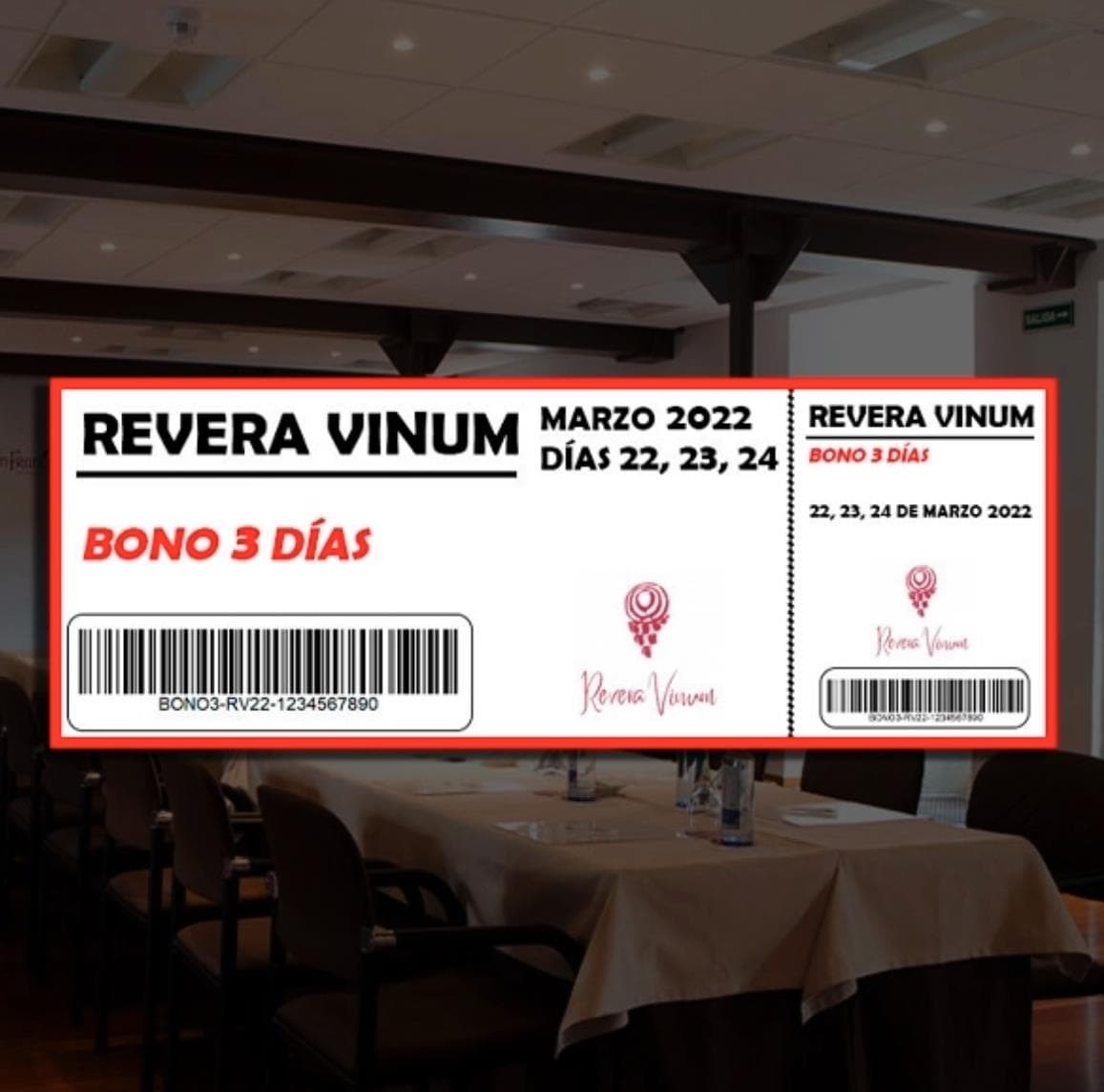 VENDA DE ENTRADAS | REVERA VINUM 2022 - Imagen 4